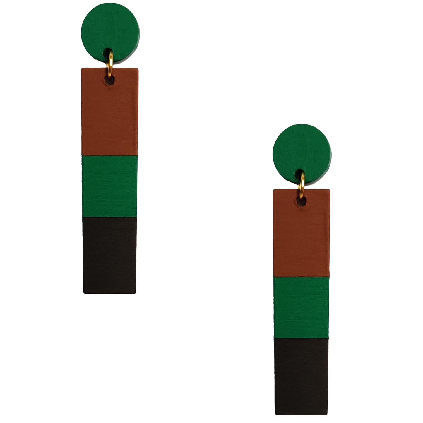 EXCLAMATION EARRINGS | PINE