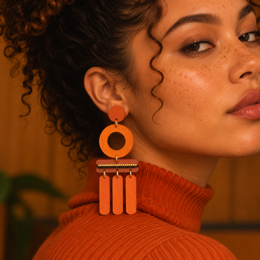 WIND CHIME EARRINGS | SWEET POTATO