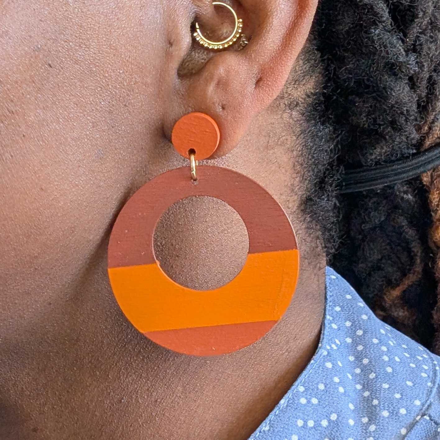 ROUNDABOUT EARRINGS | SWEET POTATO