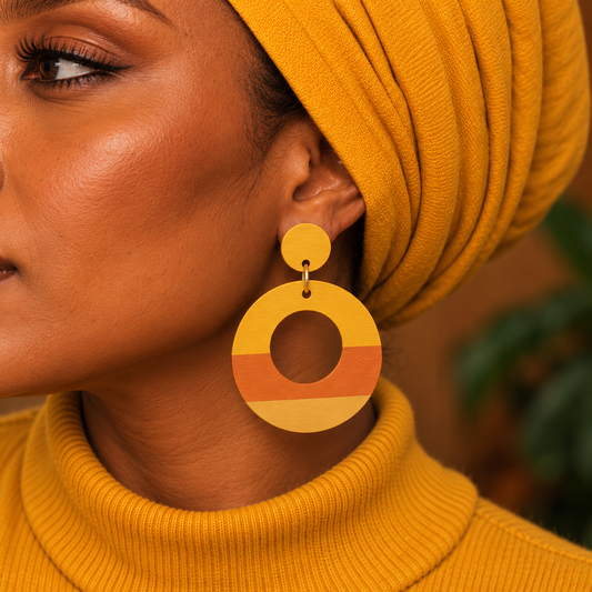 ROUNDABOUT EARRINGS | CORNBREAD