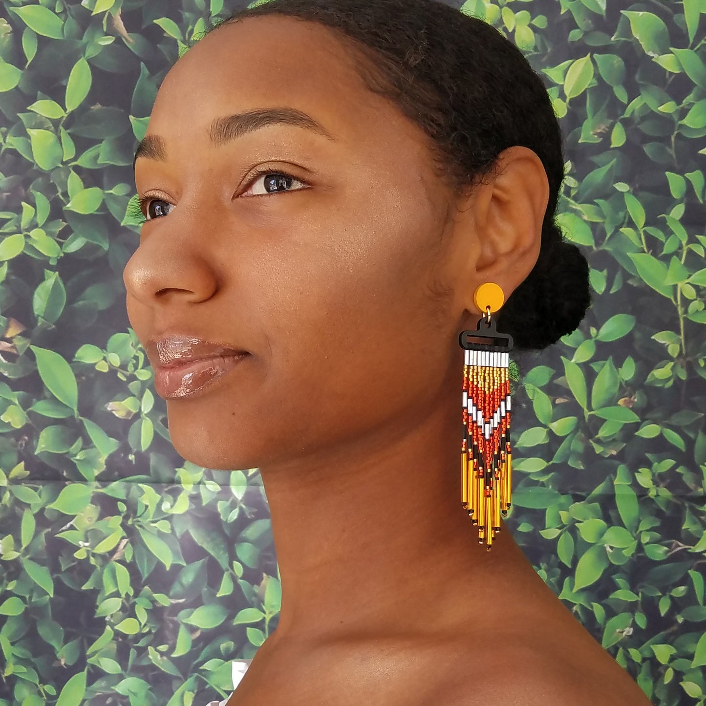 WATERFALL EARRINGS | PINEAPPLE