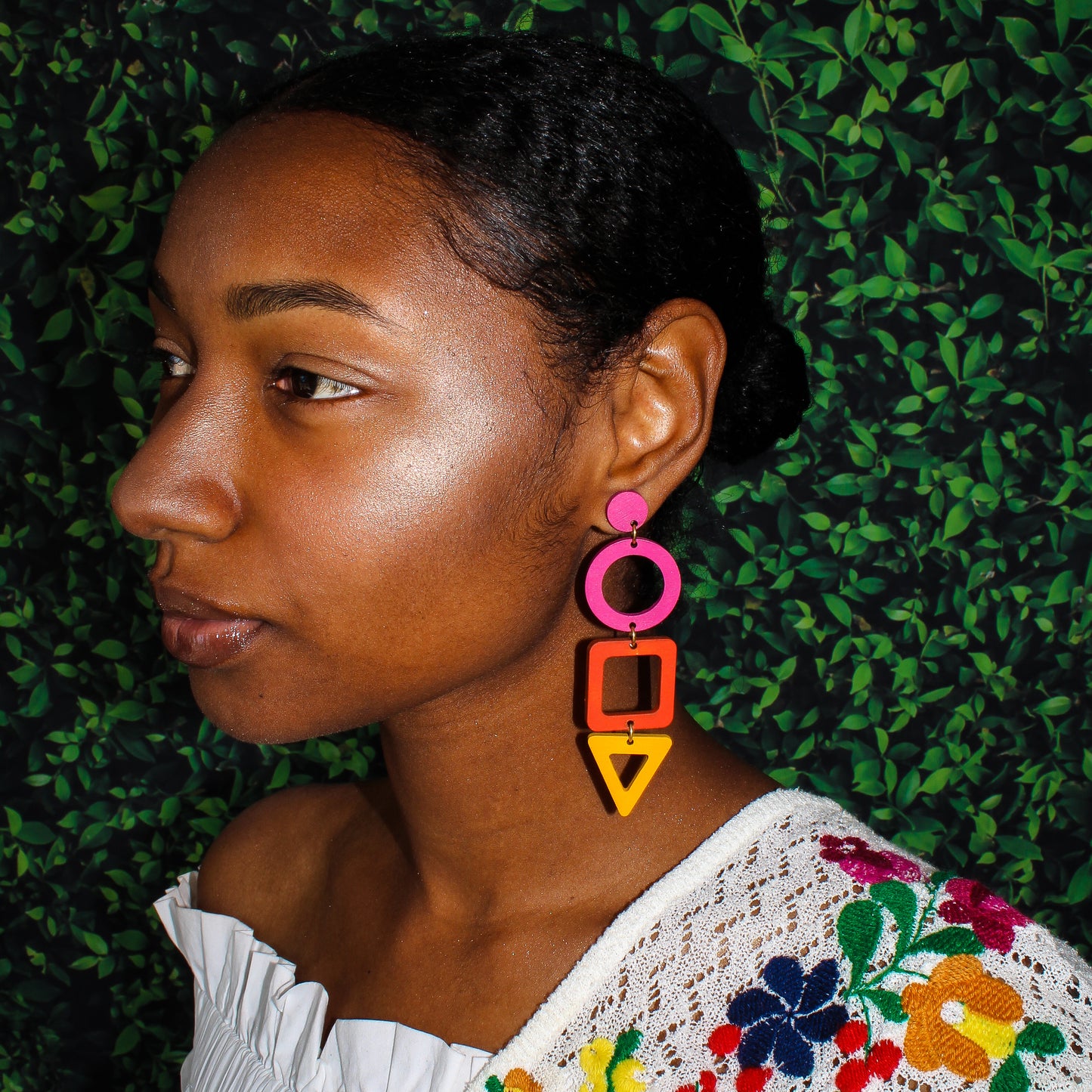 STACKED SHAPE EARRINGS | SUNSPLASH