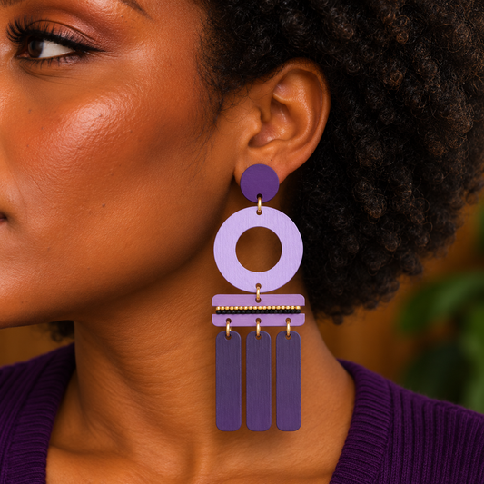 WIND CHIME EARRINGS | SUGAR PLUM