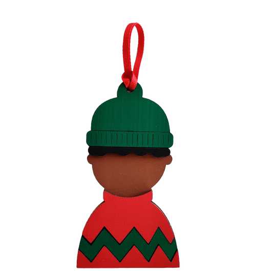 COZY GUY HOLIDAY ORNAMENT