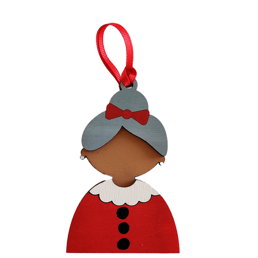 MRS. CLAUS HOLIDAY ORNAMENT