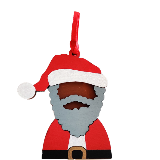 SANTA HOLIDAY ORNAMENT