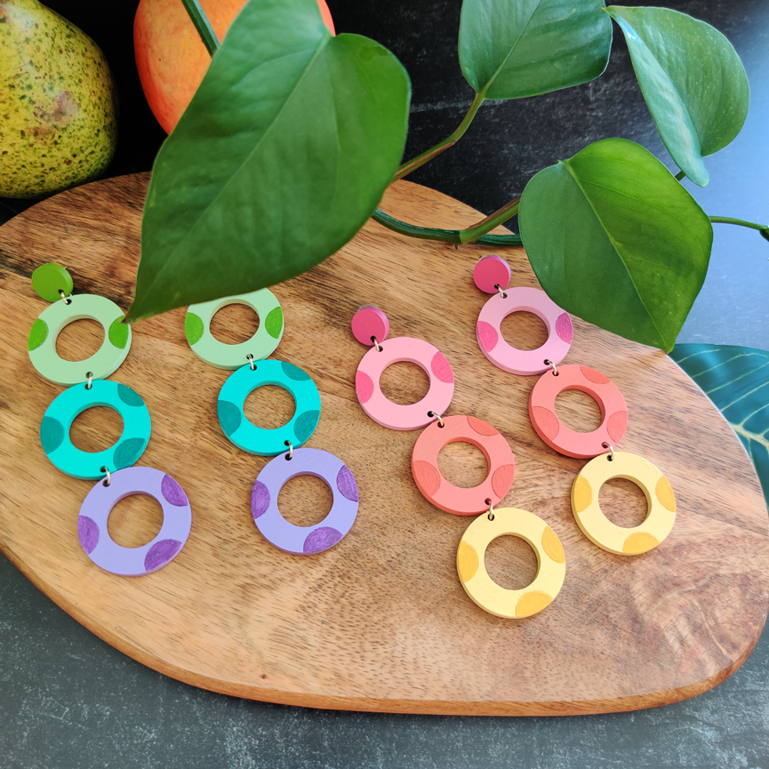 BUBBLE EARRINGS | SALTWATER