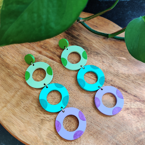 BUBBLE EARRINGS | SALTWATER