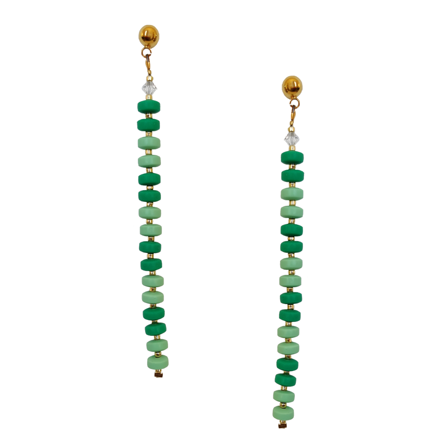 CANDY DROP EARRINGS | LIME