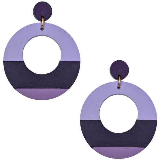 ROUNDABOUT EARRINGS | SUGAR PLUM