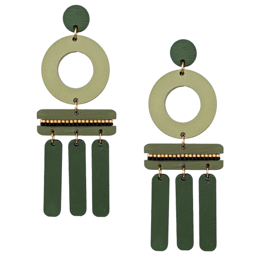 WIND CHIME EARRINGS | COLLARD