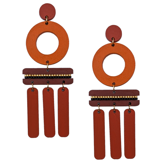 WIND CHIME EARRINGS | SWEET POTATO