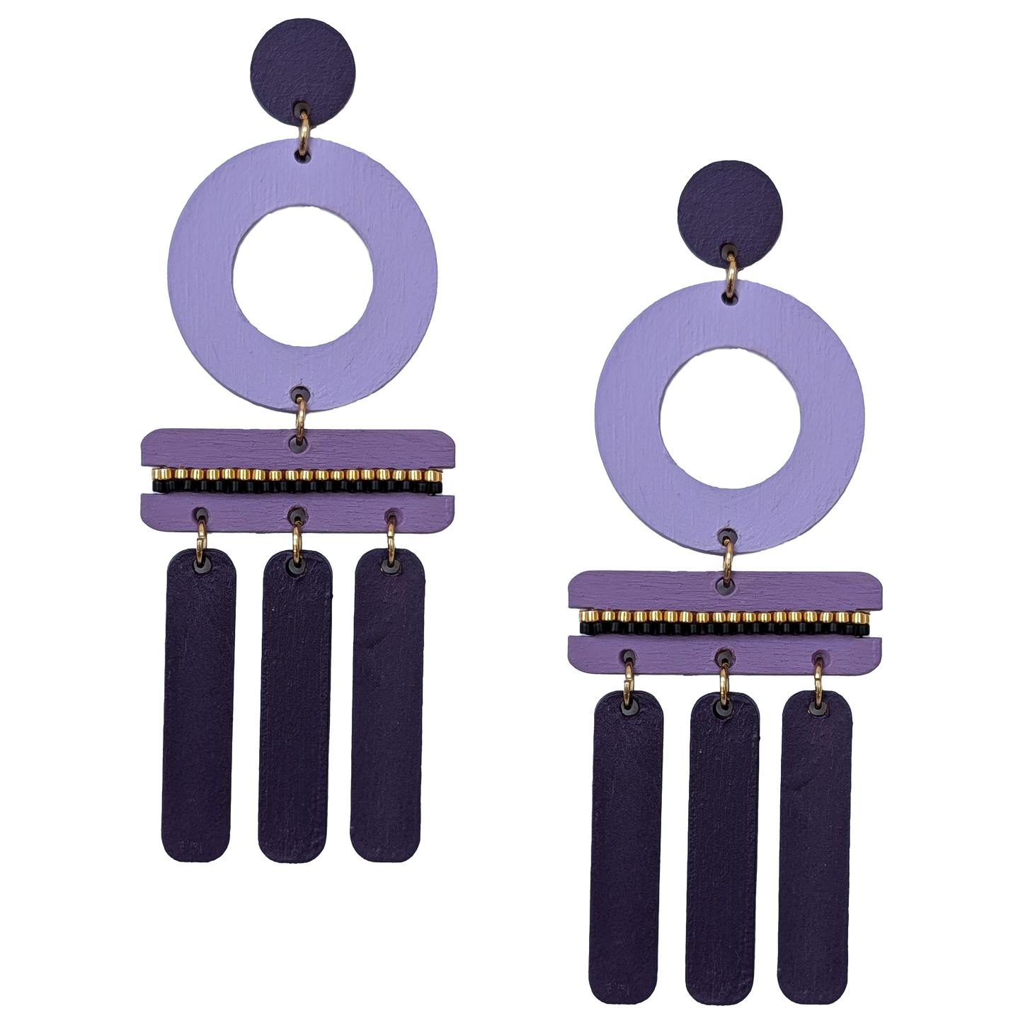 WIND CHIME EARRINGS | SUGAR PLUM