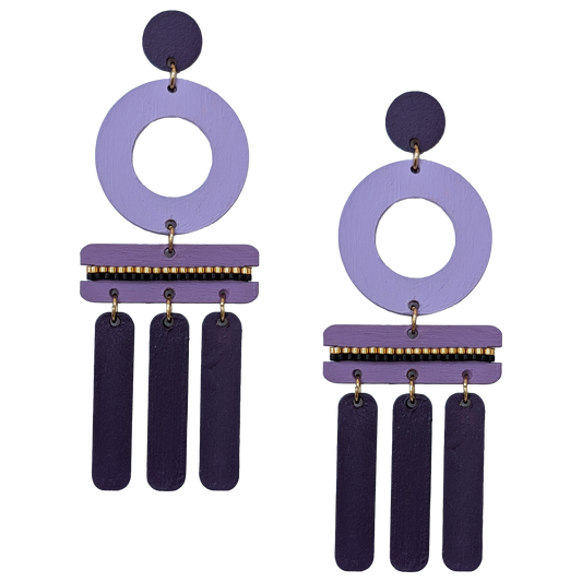 WIND CHIME EARRINGS | SUGAR PLUM