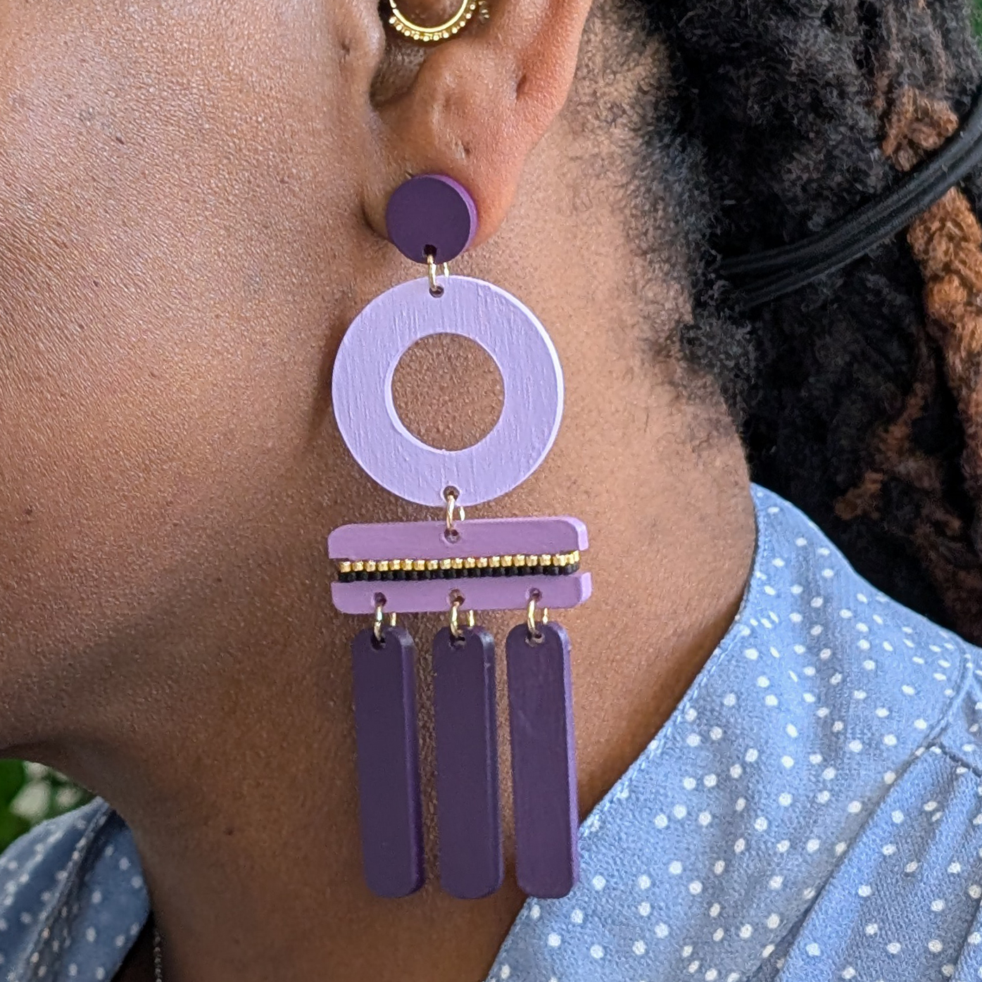 WIND CHIME EARRINGS | SUGAR PLUM