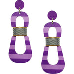 HOURGLASS EARRINGS | PASTEL PASSION FRUIT
