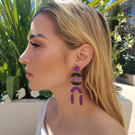 RESORT EARRINGS | PASSION FRUIT