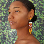 WATERFALL EARRINGS | PINEAPPLE