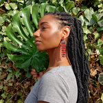 WATERFALL EARRINGS | POMEGRANATE