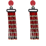 WATERFALL EARRINGS | POMEGRANATE