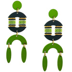 RESORT EARRINGS | LIME