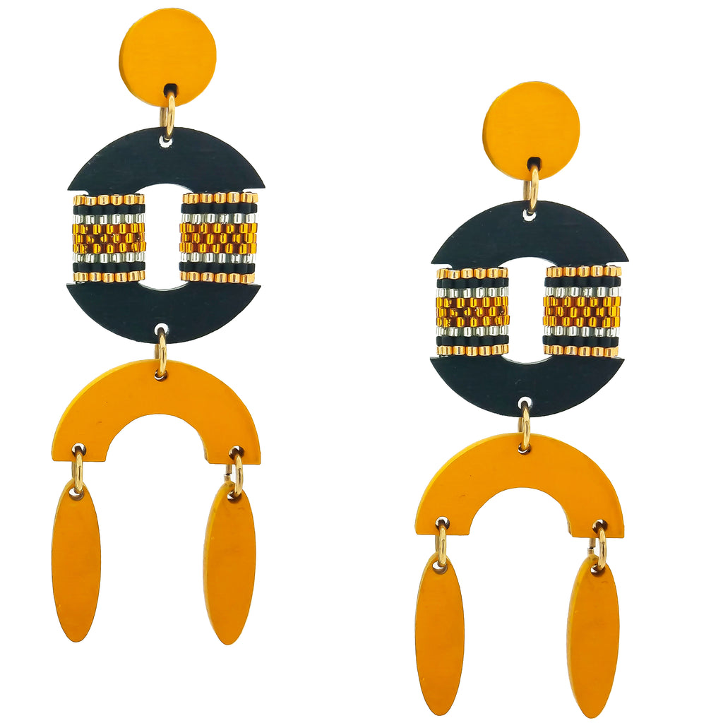 RESORT EARRINGS | PINEAPPLE