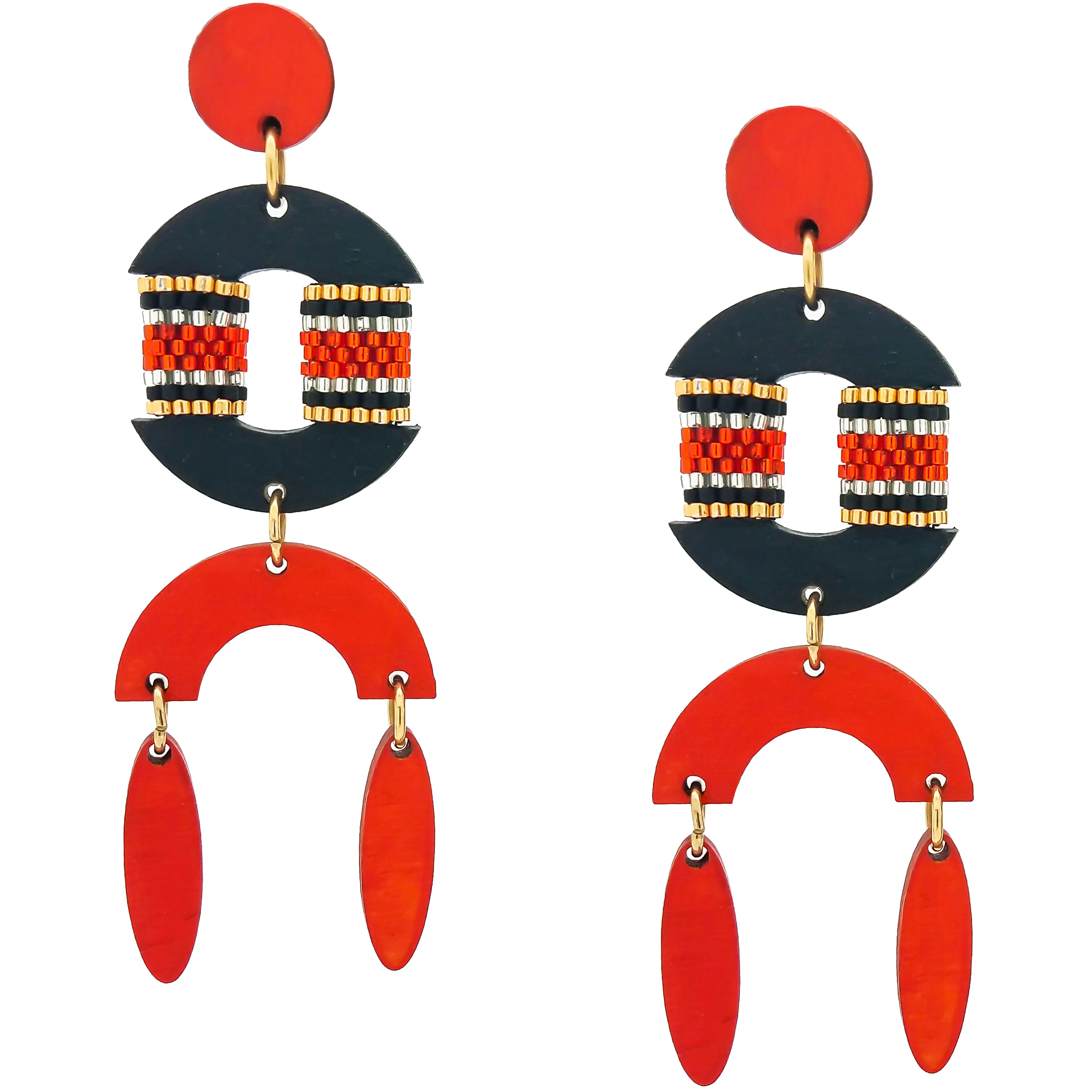 RESORT EARRINGS | PAPAYA