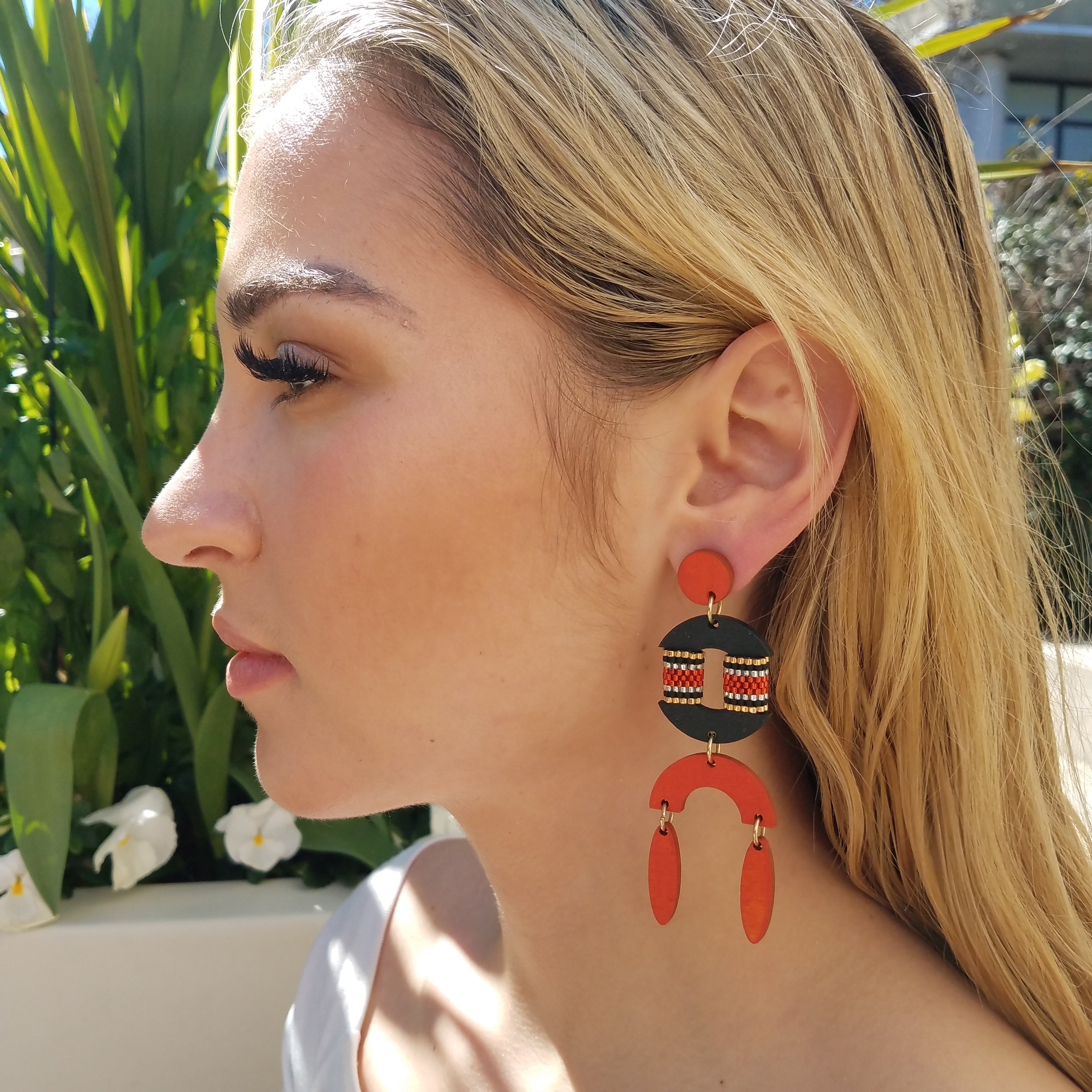RESORT EARRINGS | PAPAYA