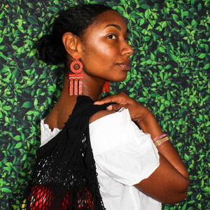 WIND CHIME EARRINGS | PAPAYA
